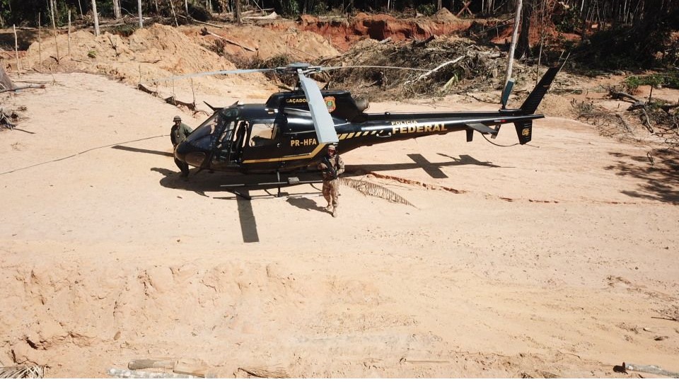 PF deflagra operação em combate aos invasores de terras indígenas em Rondônia 