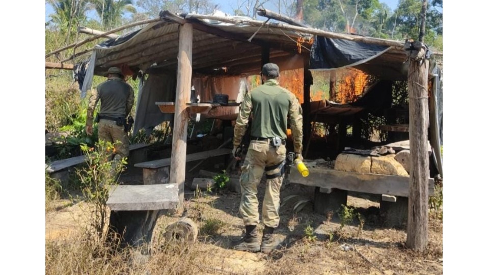 PF deflagra operação em combate aos invasores de terras indígenas em Rondônia 