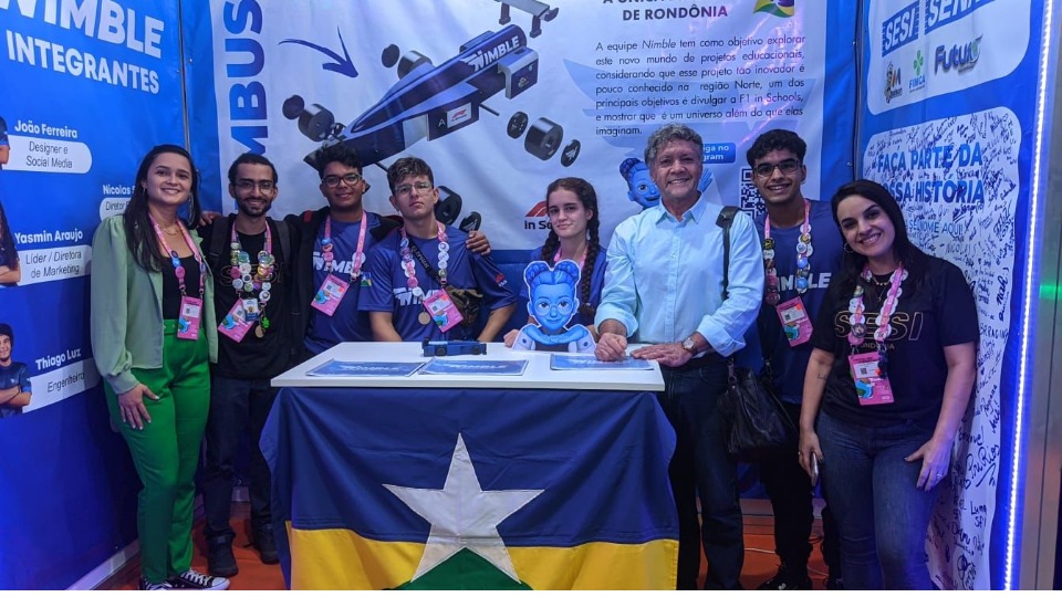 Equipe do Sesi de Porto Velho competirá em Festival de Robótica no Rio