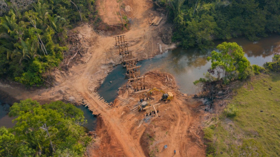 Saiba como está o andamento da obra da nova ponte sobre o Rio São Domingos em Jaru, RO