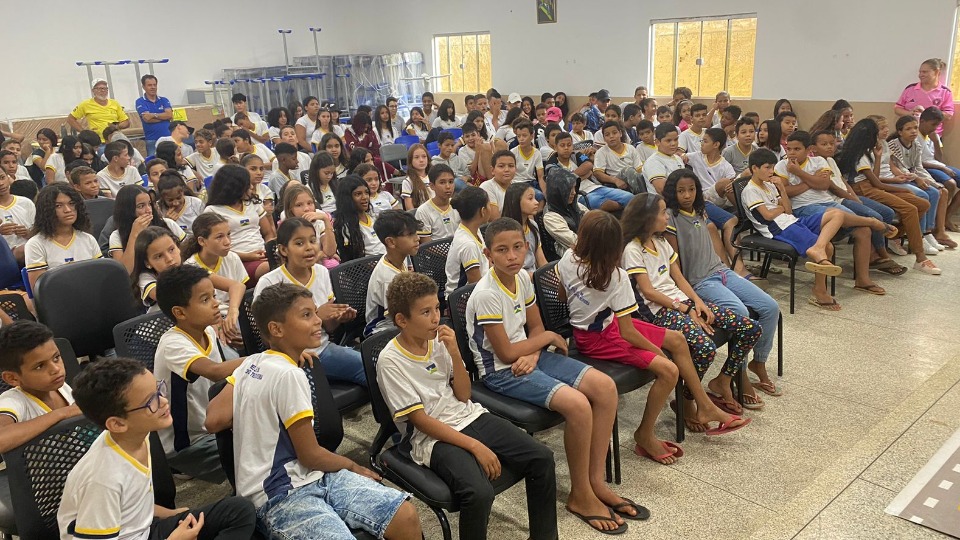 Detran promove atividade sobre trânsito em escolas de Jaru, RO