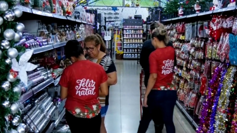 Vídeo: Natal aquece o comércio e deixa empresários com boas expectativas nas vendas 