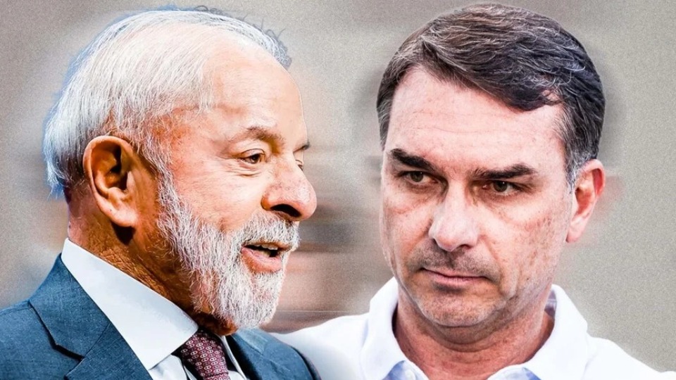 Datafolha: Lula tem 47% e Flávio Bolsonaro, 43% no 2º turno