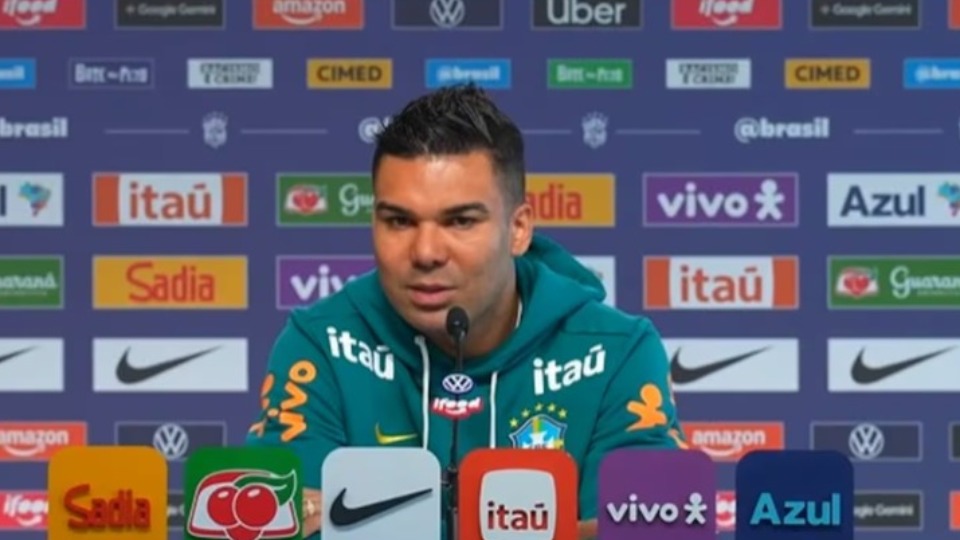 Casemiro sobre lesão de Neymar antes da Copa: 'A gente precisa de todos' 
