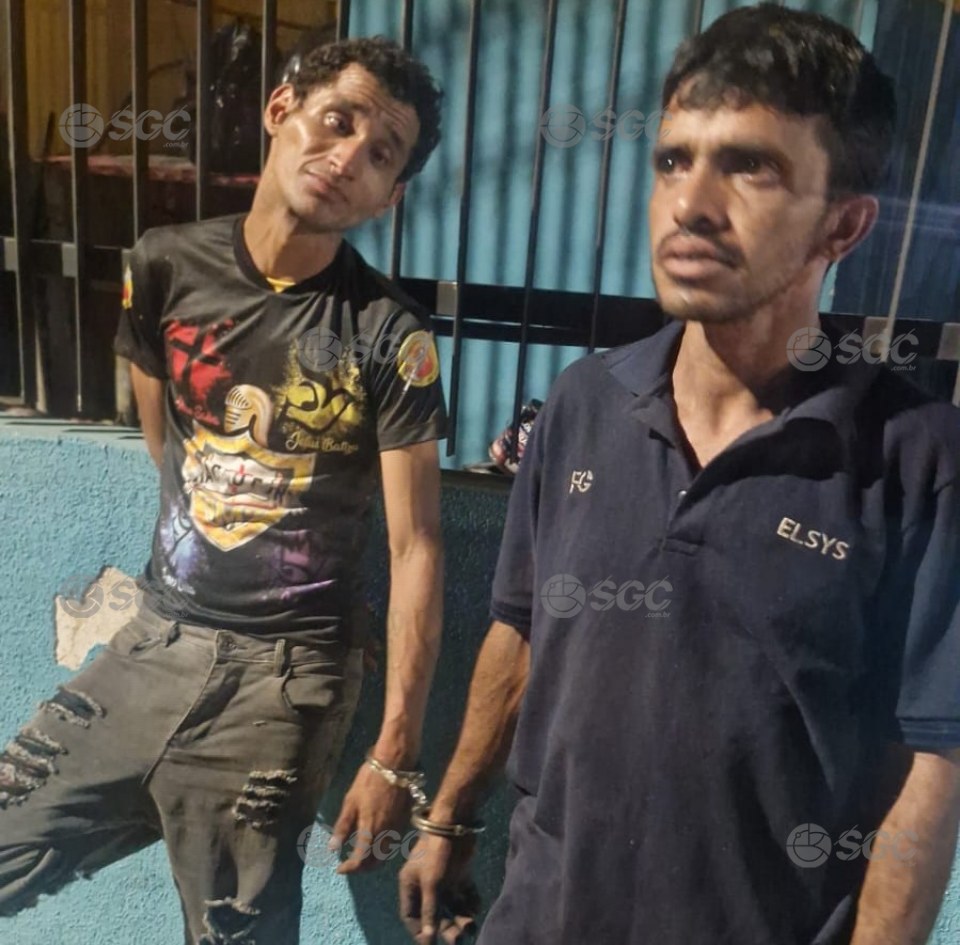 Dupla é presa após ser flagrada cortando fios de cobre de trailer em Porto Velho